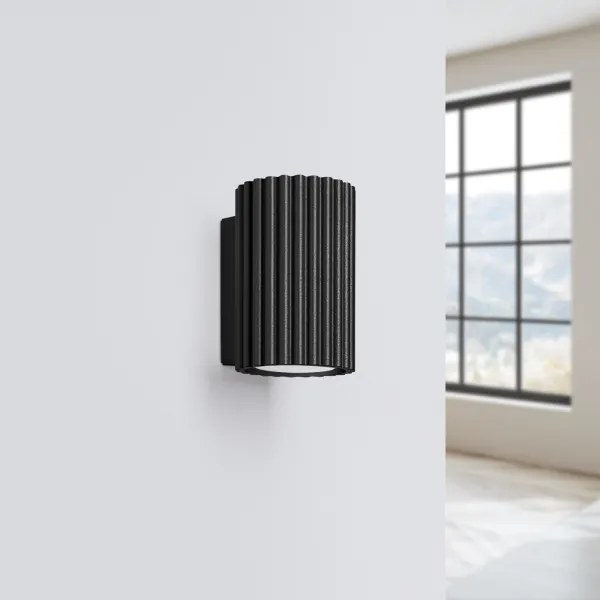 Sollux SL.1648 - Applique KARBON 1xGU10/10W/230V nero