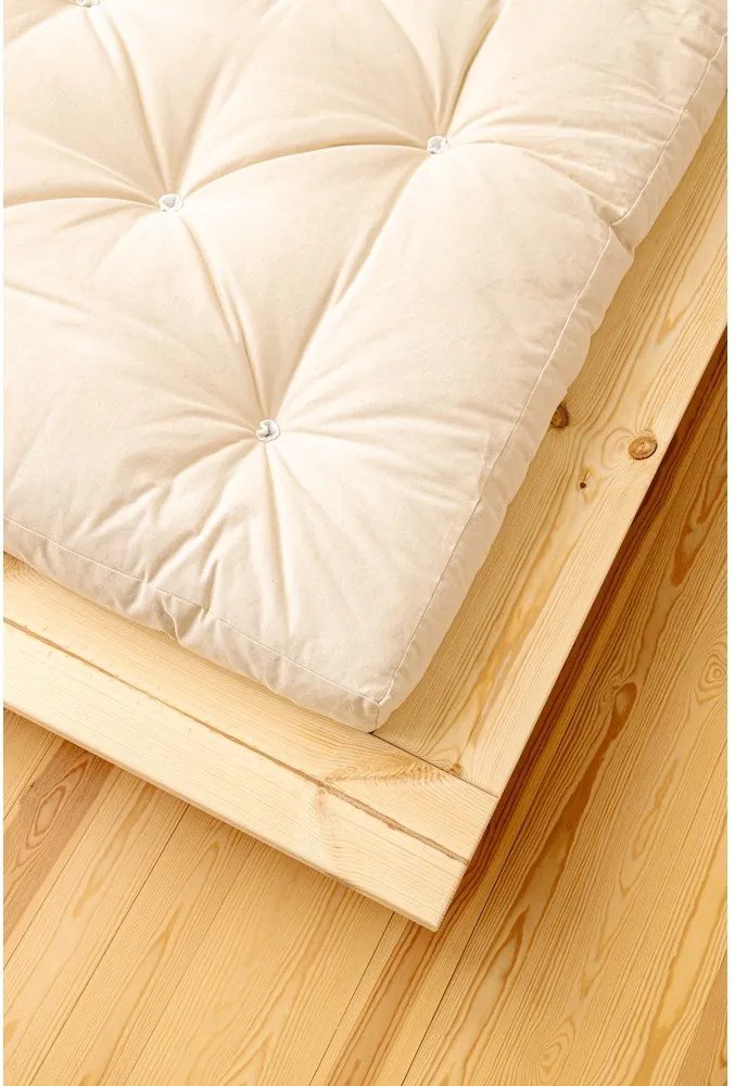 Materasso futon bianco extra soft 140x200 cm Double Latex - Karup Design