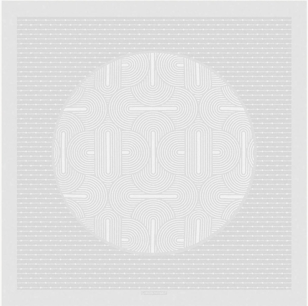 Tovaglia jacquard Le Cercle Blanc