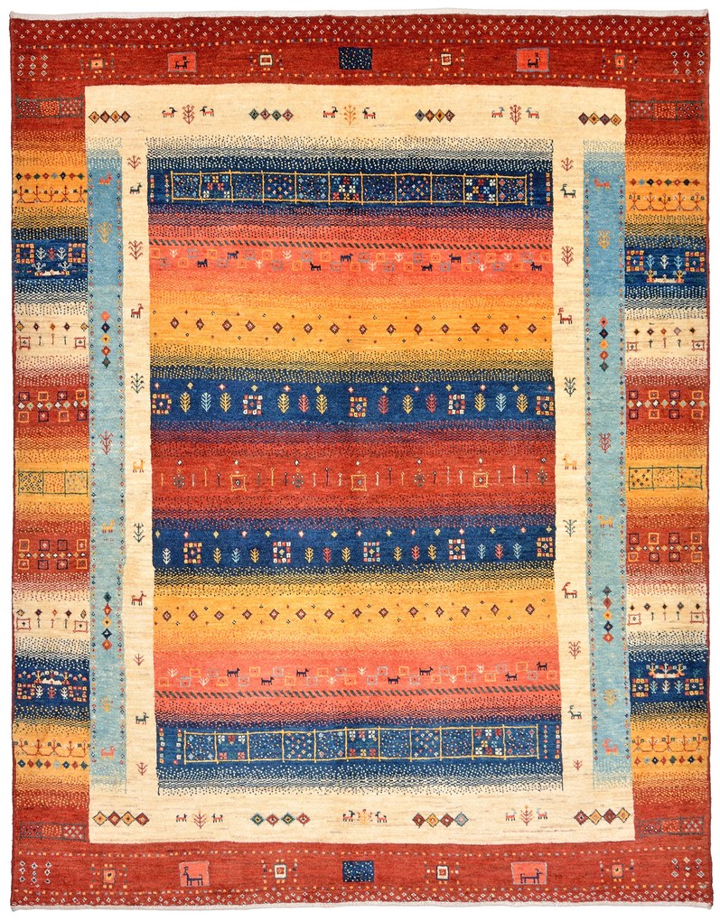 Loribaft Tappeto 200x150 (Iran) Annodato A Mano