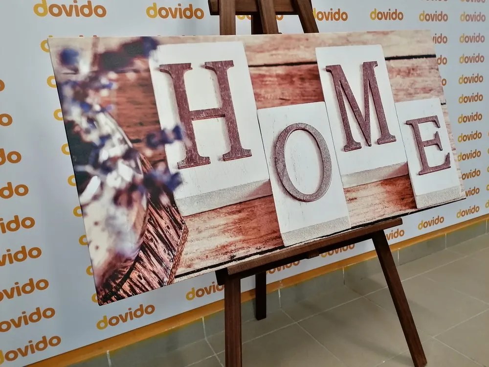 Stampa su tela – Lettere Home
