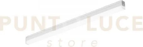 Barra led shape bianca 9w 1050lm 6500k 56,5cm in pc con connettori