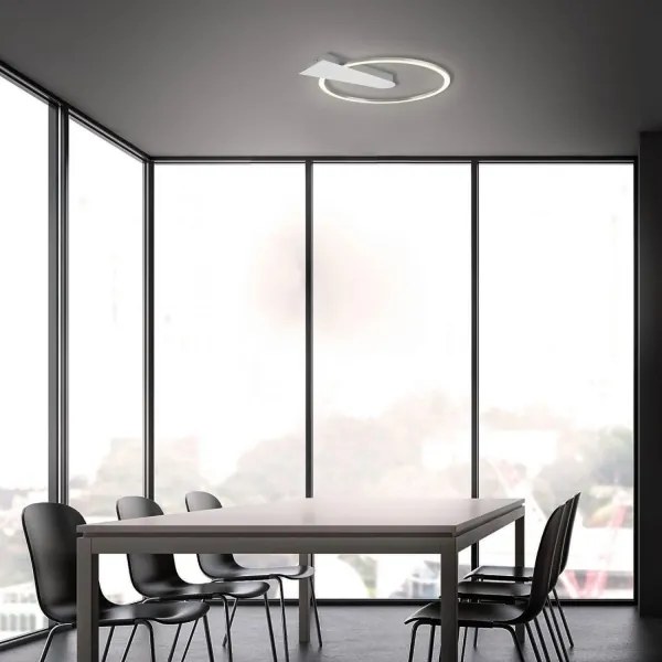 Briloner 3542-018 - Plafoniera LED dimmerabile NICO LED/12W/230V cromo