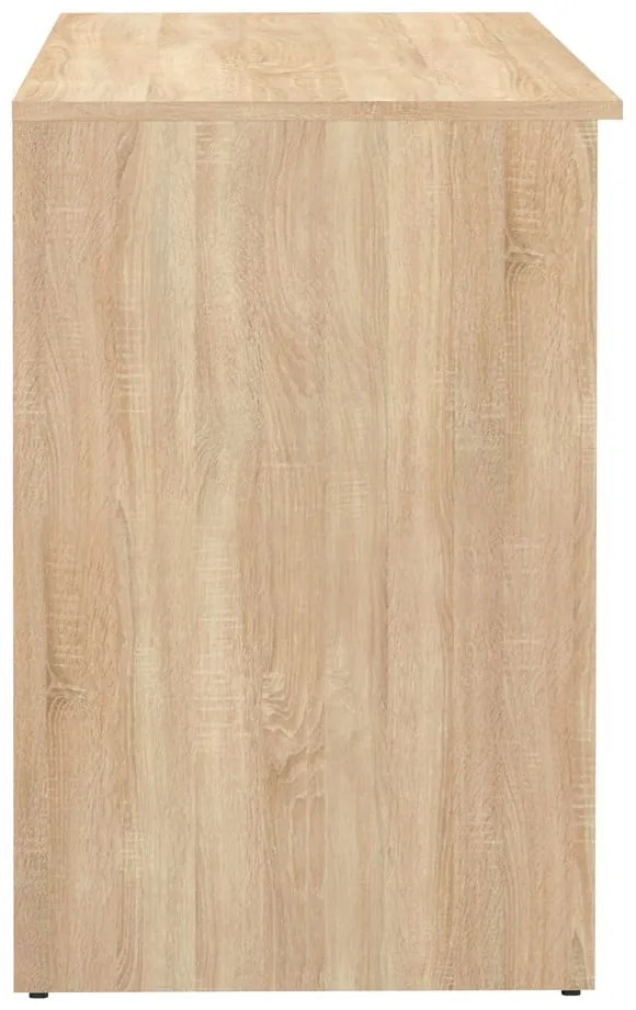 Tavolo da lavoro con piano in rovere 50x115 cm Oxford - TemaHome