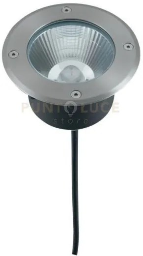 Faro a incasso calpestabile led walk acciaio tondo 12w 1500lm 4000k...