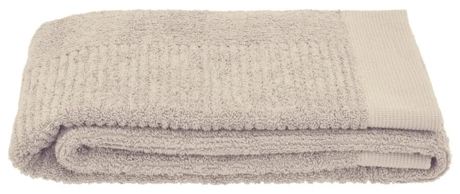 Asciugamano tipo terry beige in cotone 50x100 cm Classic – Zone