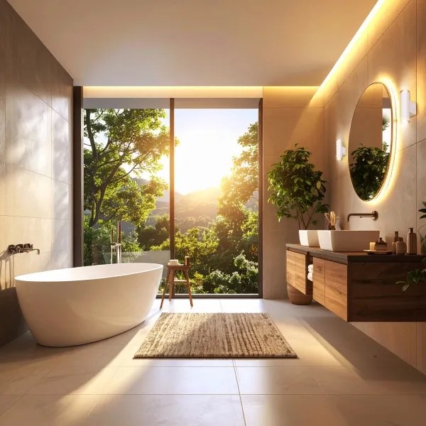 Brilagi - Luce Spot da bagno SELE AQUA 4xGU10/30W/230V IP44 bianco