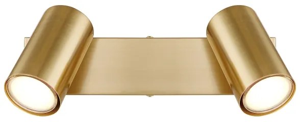 Globo 57911-2GO - Faretto ROBBY 2xGU10/35W/230V oro