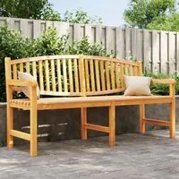 Panca da Giardino 179,5x60x90 cm in Legno Massello di Teak 364410