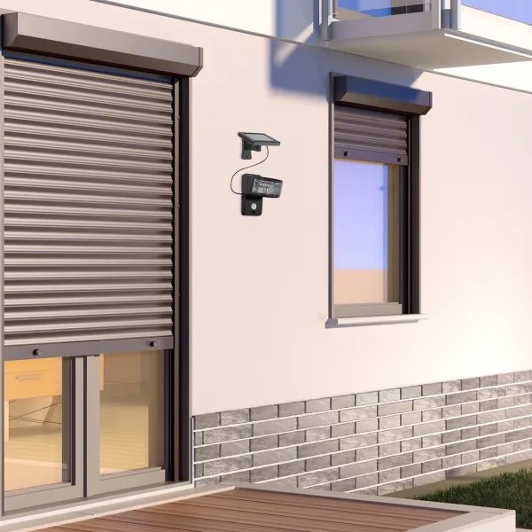 Rabalux 77019 - Luce solare a LED con sensore VALPOVO LED/2,4W/3,7V IP44