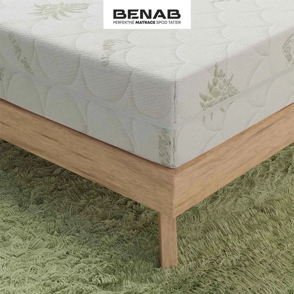 Materasso bifacciale in schiuma dura/media 80x200 cm BonHarmony HR BIO - BENAB