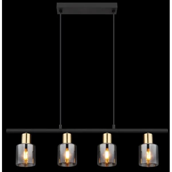 Globo 54310-4H - Lampadario a sospensione con filo HOLLSY 4xE14/25W/230V