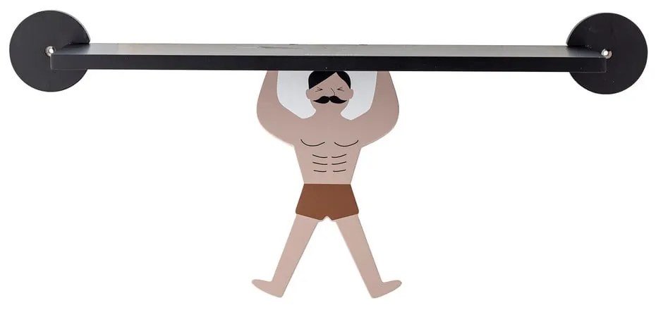 Scaffale per bambini neri Rossaio - Bloomingville Mini