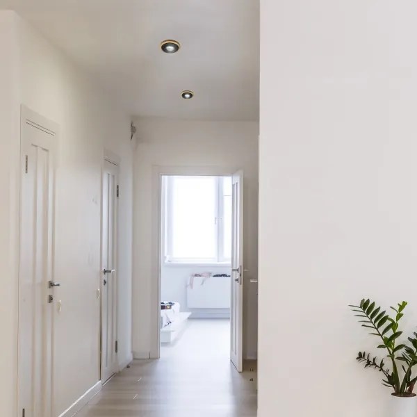 Faretto da incasso TOBBY 1xGU10/20W/230V Ø 11,5 cm rovere/nero