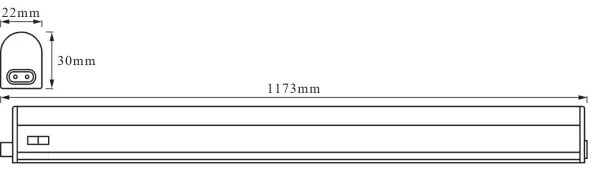 Osram - Apparecchio LED sottopensile BATTEN LED/14W/230V 4000K 117,3 cm