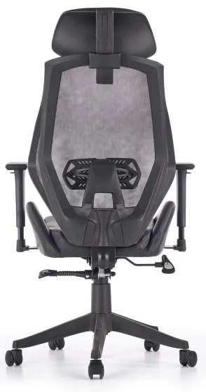 Sedia da ufficio TERO nera/grigia