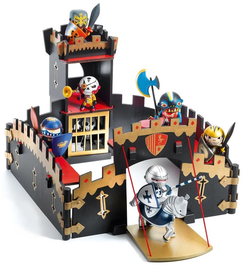 Arty Toys - castello nero per cavalieri