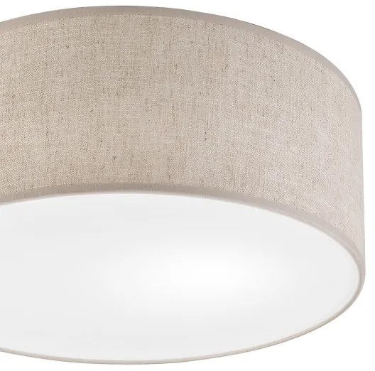 Plafoniera SIRJA 1xE27/15W/230V Ø 35 cm beige