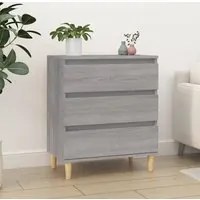 Credenza Grigio Sonoma 60x35x70 cm in Legno Multistrato cod mxl 27233