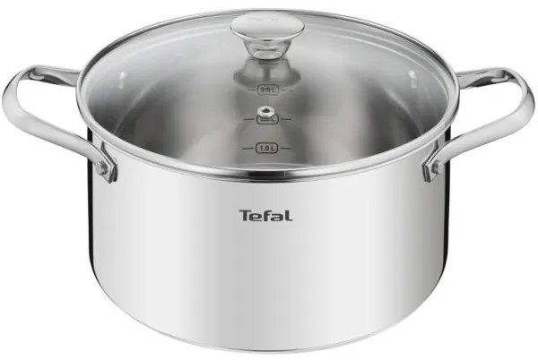Tefal - Set di pentole 10 pz COOK EAT acciaio inossidabile