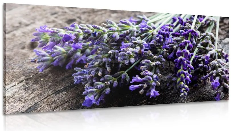 Stampa su tela – Bouquet di lavanda