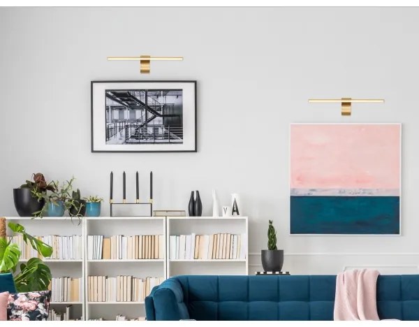 Globo 41925M - Illuminazione a LED per specchi da bagno PEPE LED/10W/230V IP44 oro