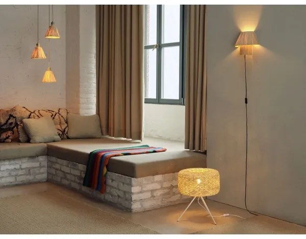 Ledvance - Lampadario a sospensione con filo DECOR RAFFIA 3xE27/15W/230V bastone di rafia