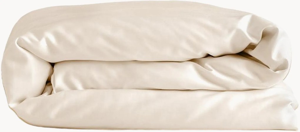 Copripiumino in raso di cotone Cream