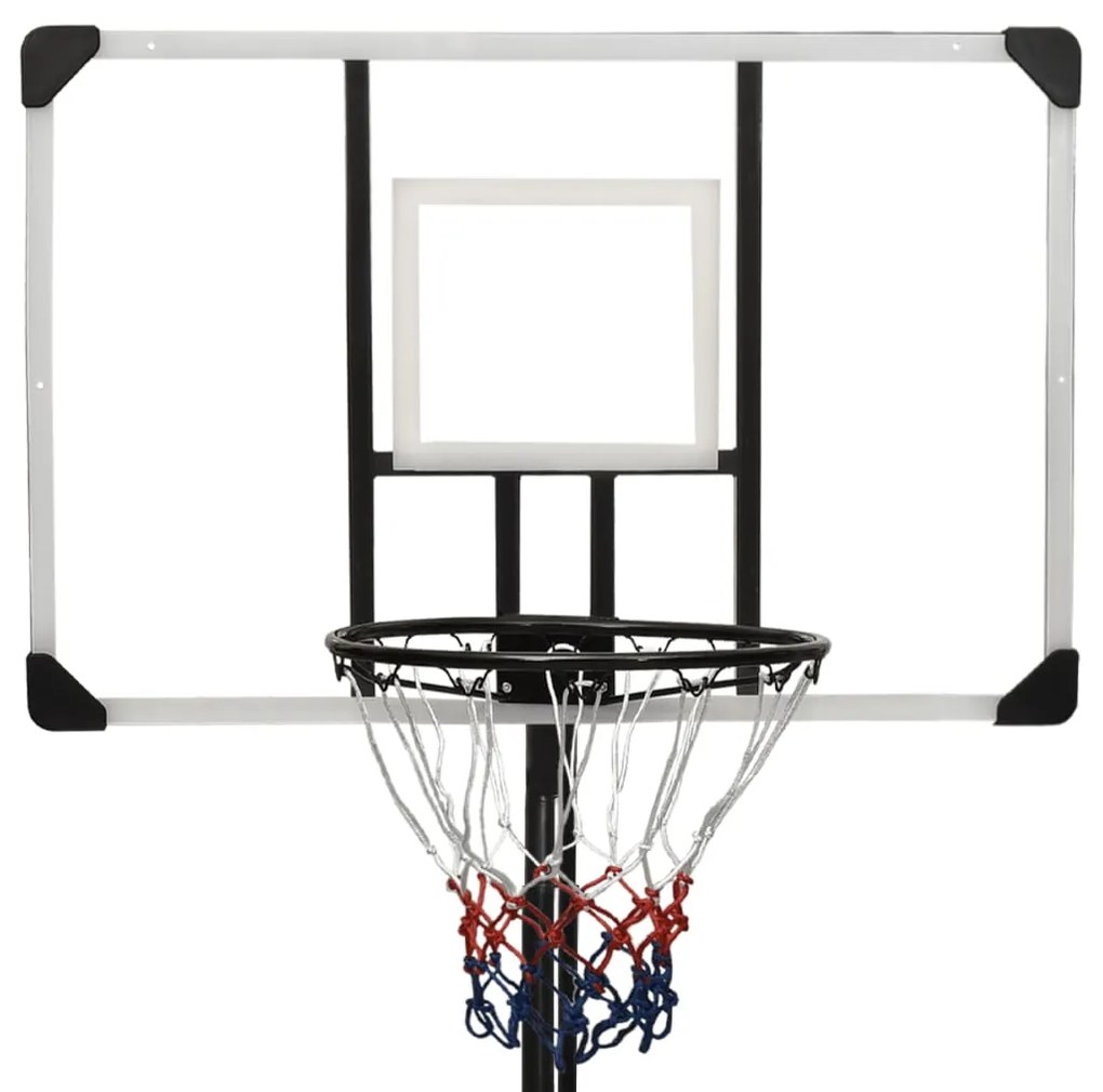 Supporto per Pallacanestro Trasparente 256-361 cm Policarbonato