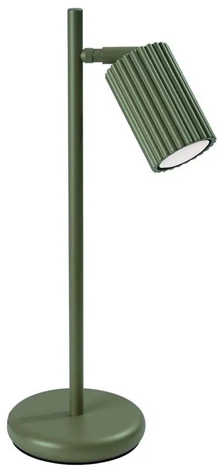 Sollux SL.1624 - Lampada da tavolo KARBON 1xGU10/10W/230V verde