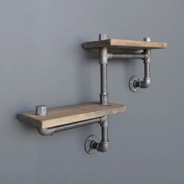 Mensola da parete BORURAF 30x55 cm abete