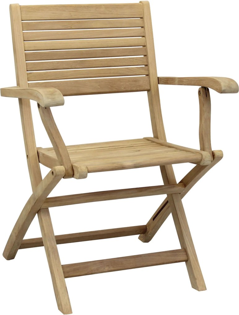 ORATOR - set tavolo in teak cm 160/240 x 90 x 77 h con 6 poltrone Orator