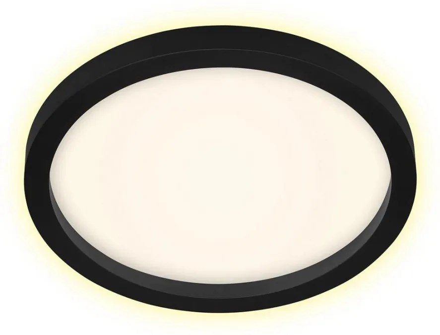 Briloner 7361-015 - Plafoniera LED CADRE LED/18W/230V d. 29,7 cm nero