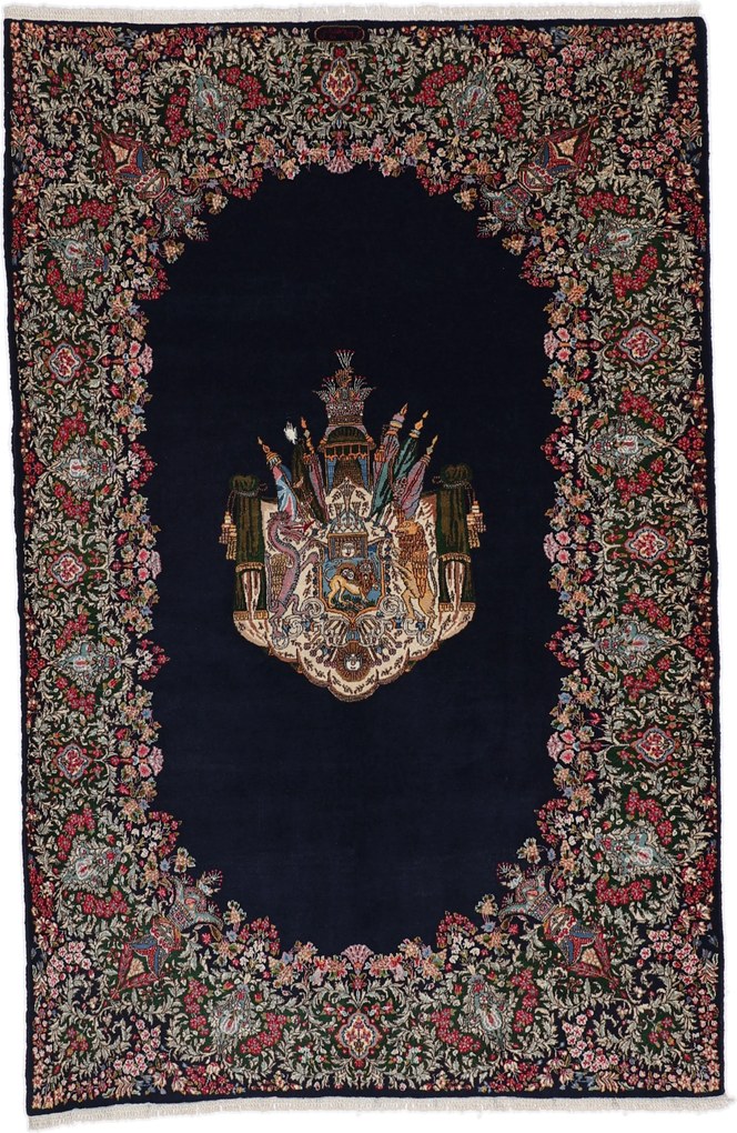 Kerman Tappeto 260x170 (Iran) Annodato A Mano