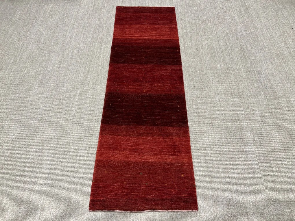 Loribaft Tappeto persiano 90 x 280 Rosso (Iran) Annodato A Mano