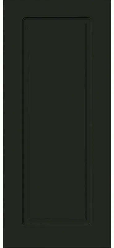 Pannello per porta d'ingresso P010 pellicolato pvc nero L 92  x H 210.5 cm, Sp 6 mm apertura reversibile