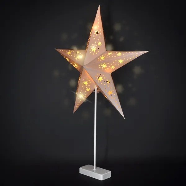 Brilagi - Decorazione natalizia a LED/3xAA 66x45 cm stella