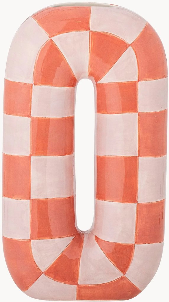 Vaso in ceramica dipinto a mano Mae, alt. 32 cm