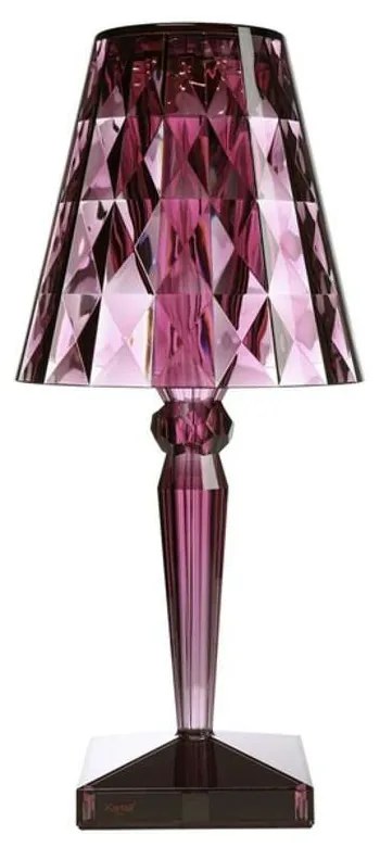 Kartell - Big Battery Lampada da Tavolo Plum Kartell