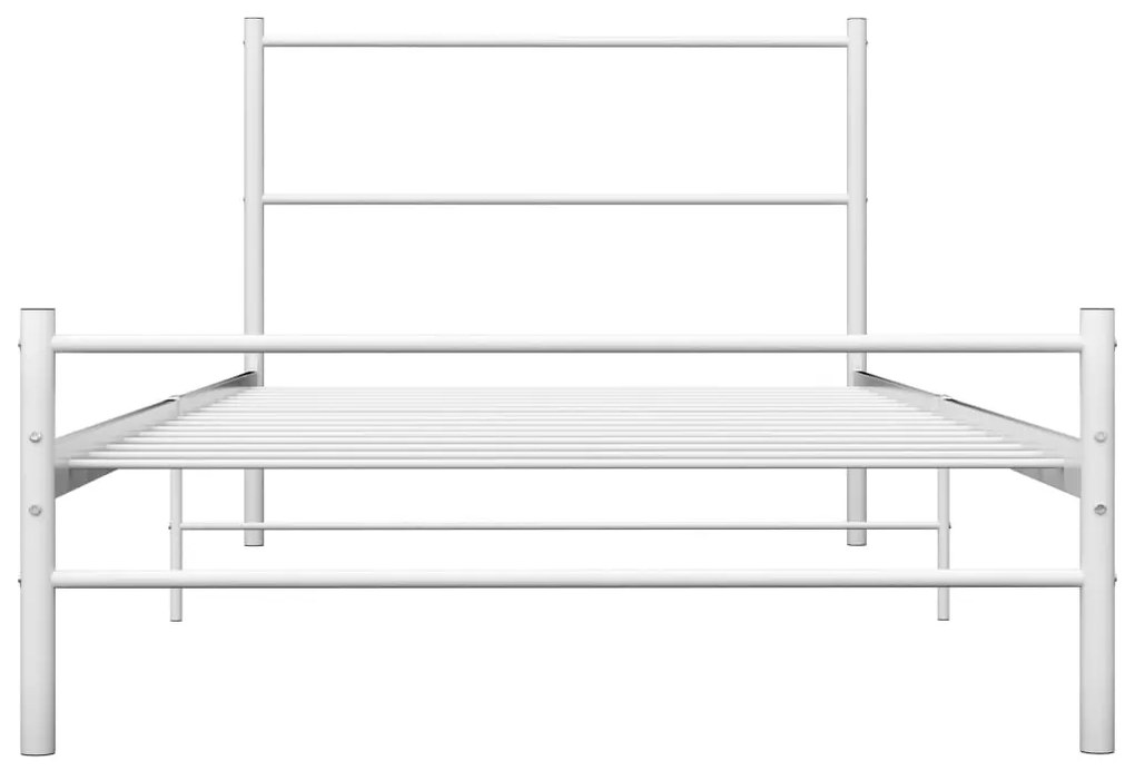 Giroletto Bianco in Metallo 90x200 cm