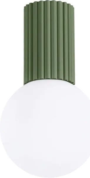 Sollux SL.1723 - Plafoniera da bagno HALO 1xG9/8W/230V IP44 verde