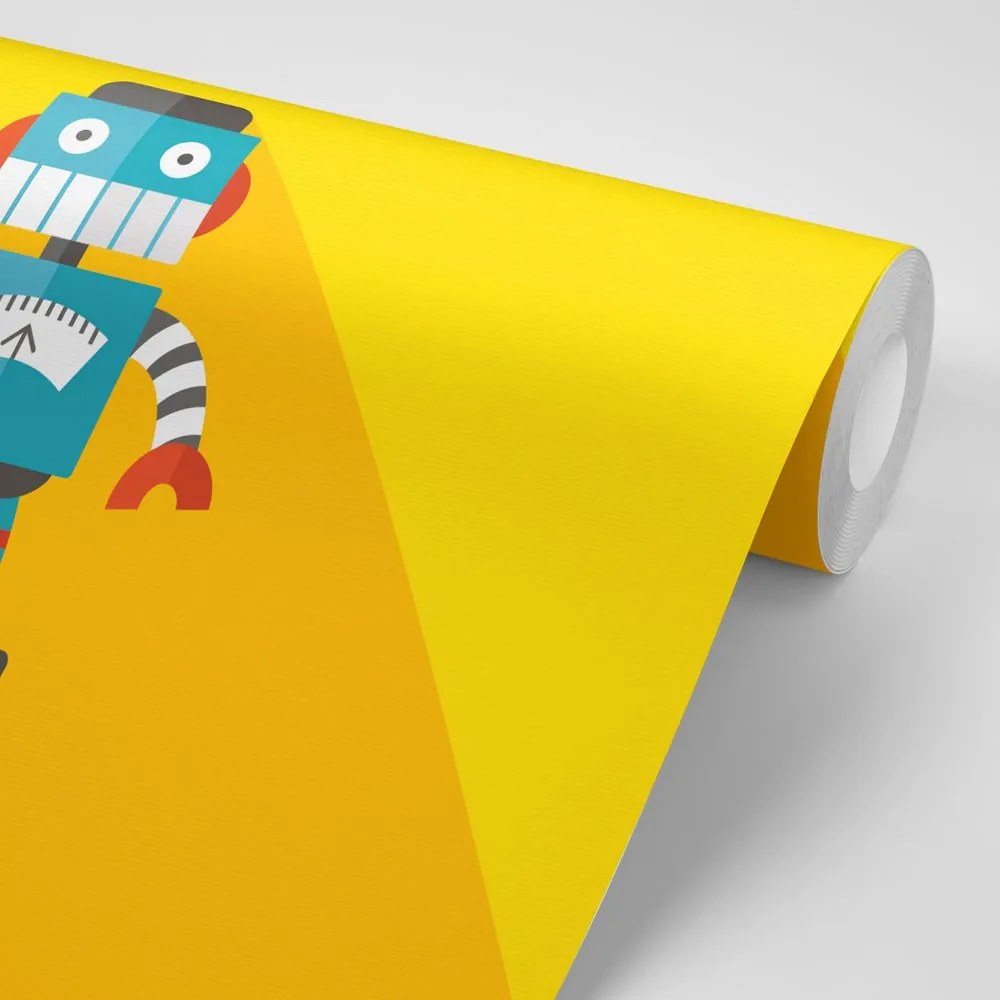 Carta da parati – Robot allegro
