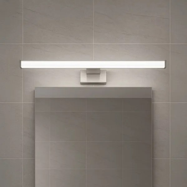 Lampada LED per specchio da bagno MIRORE LED/8W/230V 40 cm IP44 cromo lucido