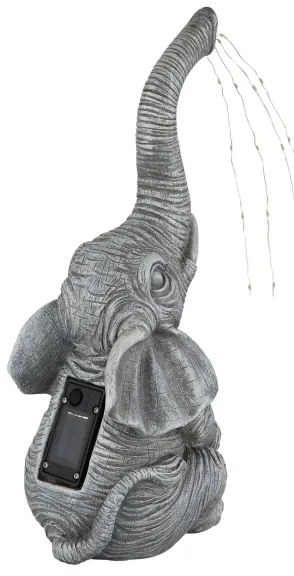 Globo 33884 - Decorazione solare a LED 20xLED/0,02W/3V IP44 elefante