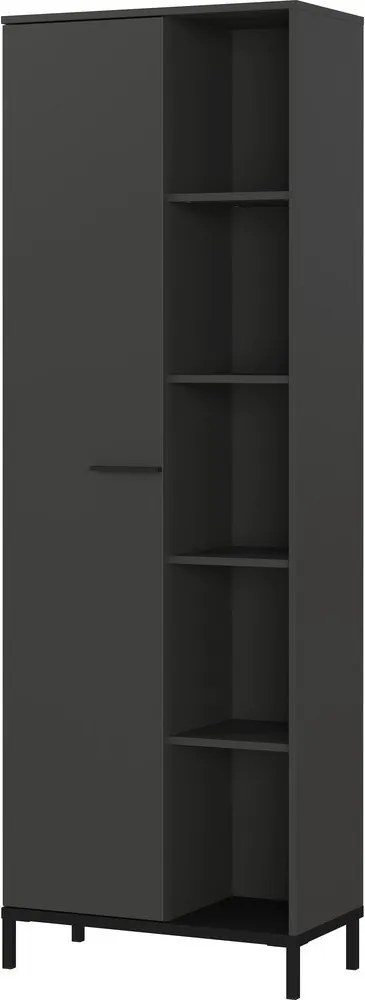 Libreria color antracite 64x190x34 cm Rovigo – Germania
