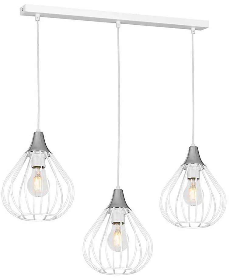 Lampadario a sospensione con filo KANE 3xE27/60W/230V