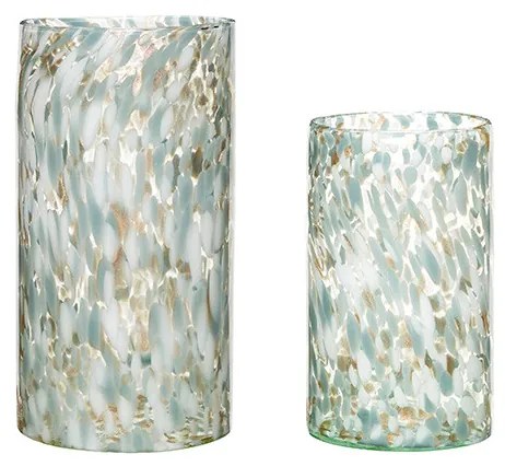 Hübsch - Libra Vases 2 pcs. Blue Hübsch