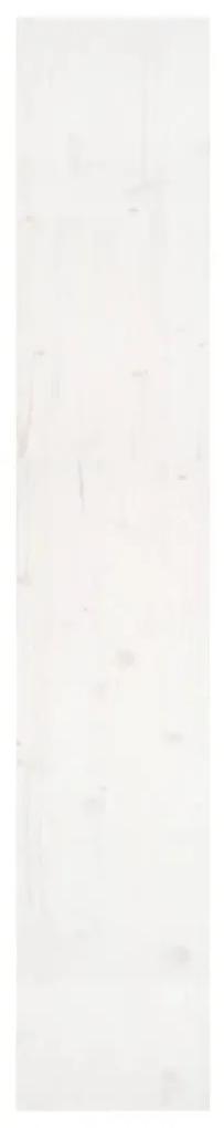 Libreria/Divisorio Bianco 80x30x167,4 cm Legno Massello di Pino