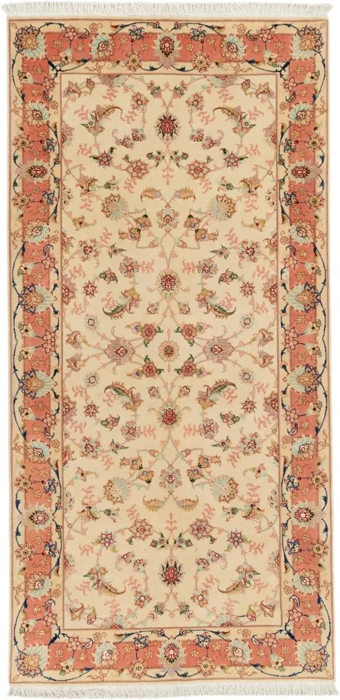 Tabriz Tappeto persiano 100 x 200 (Iran) Annodato A Mano
