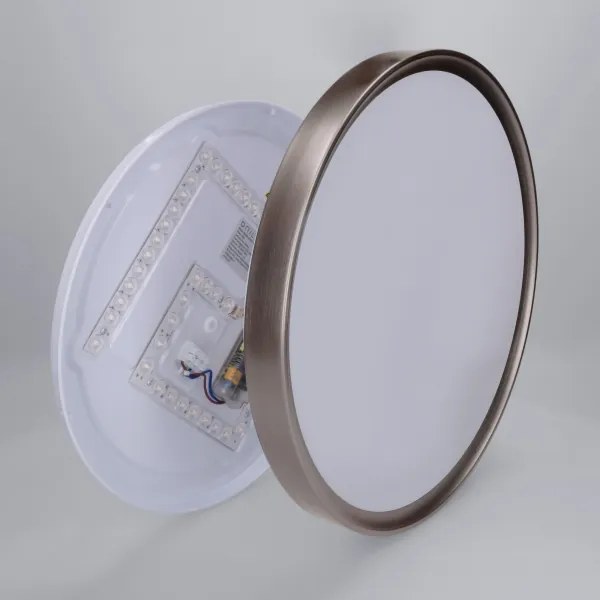 Brilagi-LED Lampada dimmerabile FANCIA LED/48W/230V 3000-6500K Ø 39 cm antracite + telecomando